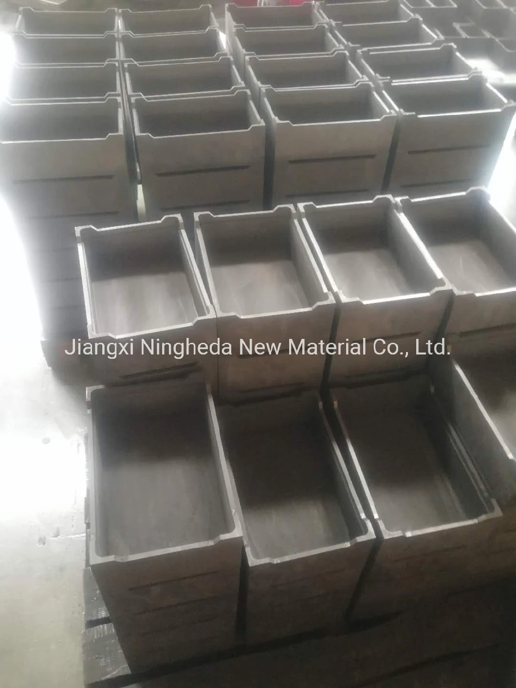 Customized Carbon Graphite Tray Graphite Box for Kiln Industry Furnace Manufacturer