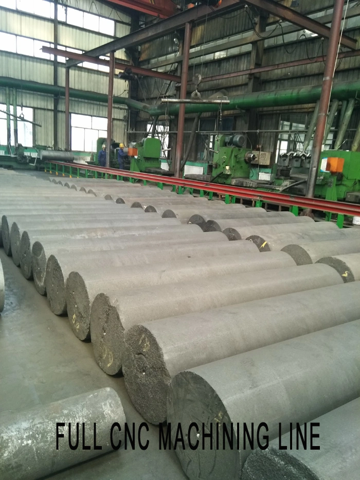 UHP 600*2400mm Petroleum Coke Carbon Electrode Graphite Electrode