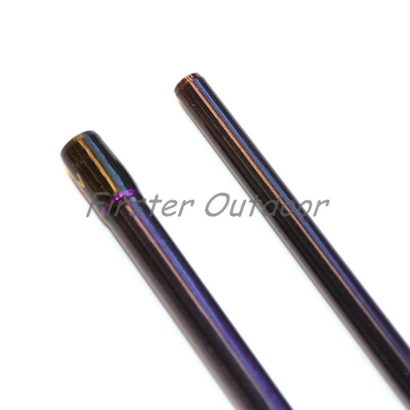 Czcr08 Graphite 2 Piece 2.10m Blue Purple Spincasting Fishing Rod