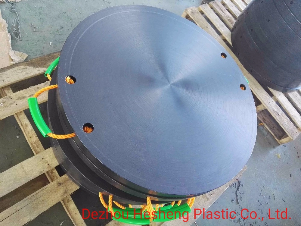 Polyethylene Anti Slip UHMWPE Crane Outrigger Jack Pad Stabilizer Pad Crane Mats