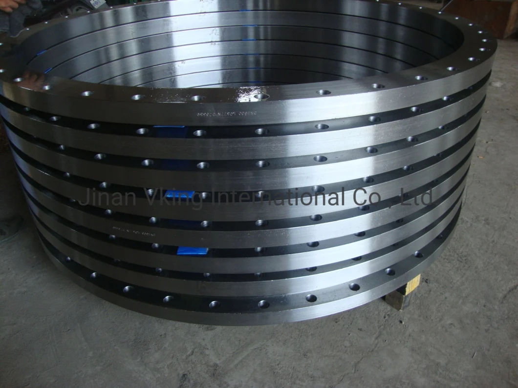 Facotry Stainless Steel Heated Forged Large Diameter Flange Forged Ring Forging Seamless Rolled Rings