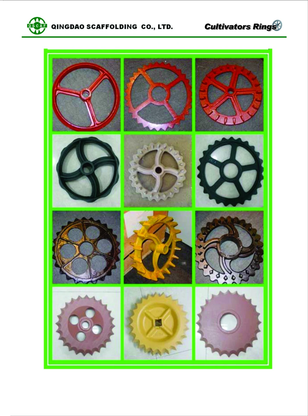 Roller Rings, Agricultual Machinery Casting Rings, Cast Iron, , Crosskill Rings, Breaker Rings