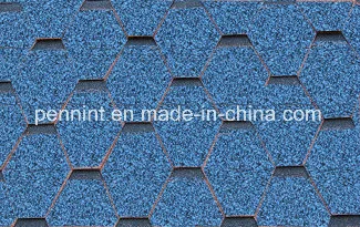 Popular Colorful Fiberglass Roof Tile / Bitumen Shingles Building Materials