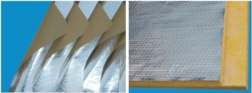 Insulation Foil Facing Aluminium Foil with Scrim and PE Coating