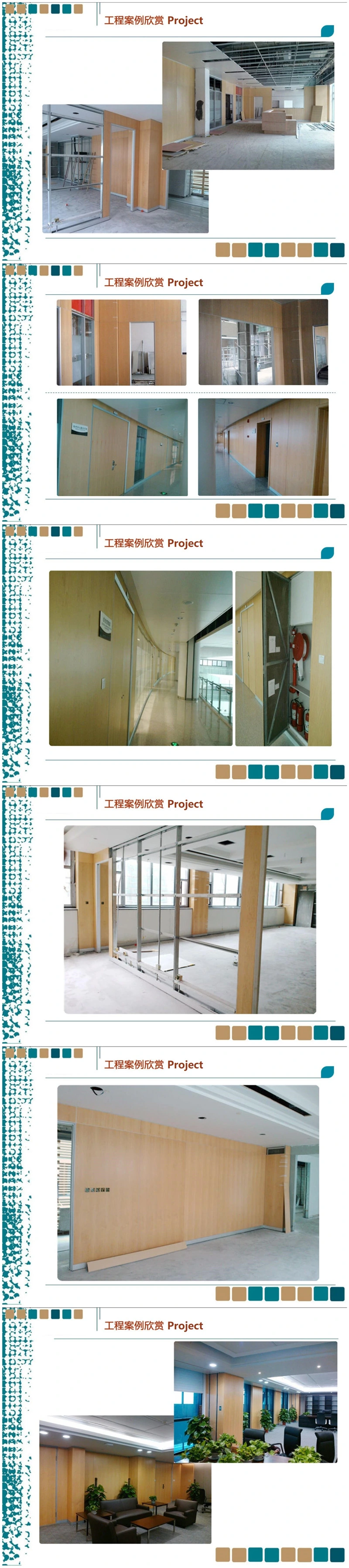 Factory Supply Cheap Price Wooden Texture HPL Fireproof MGO Board for Wall Decoration
