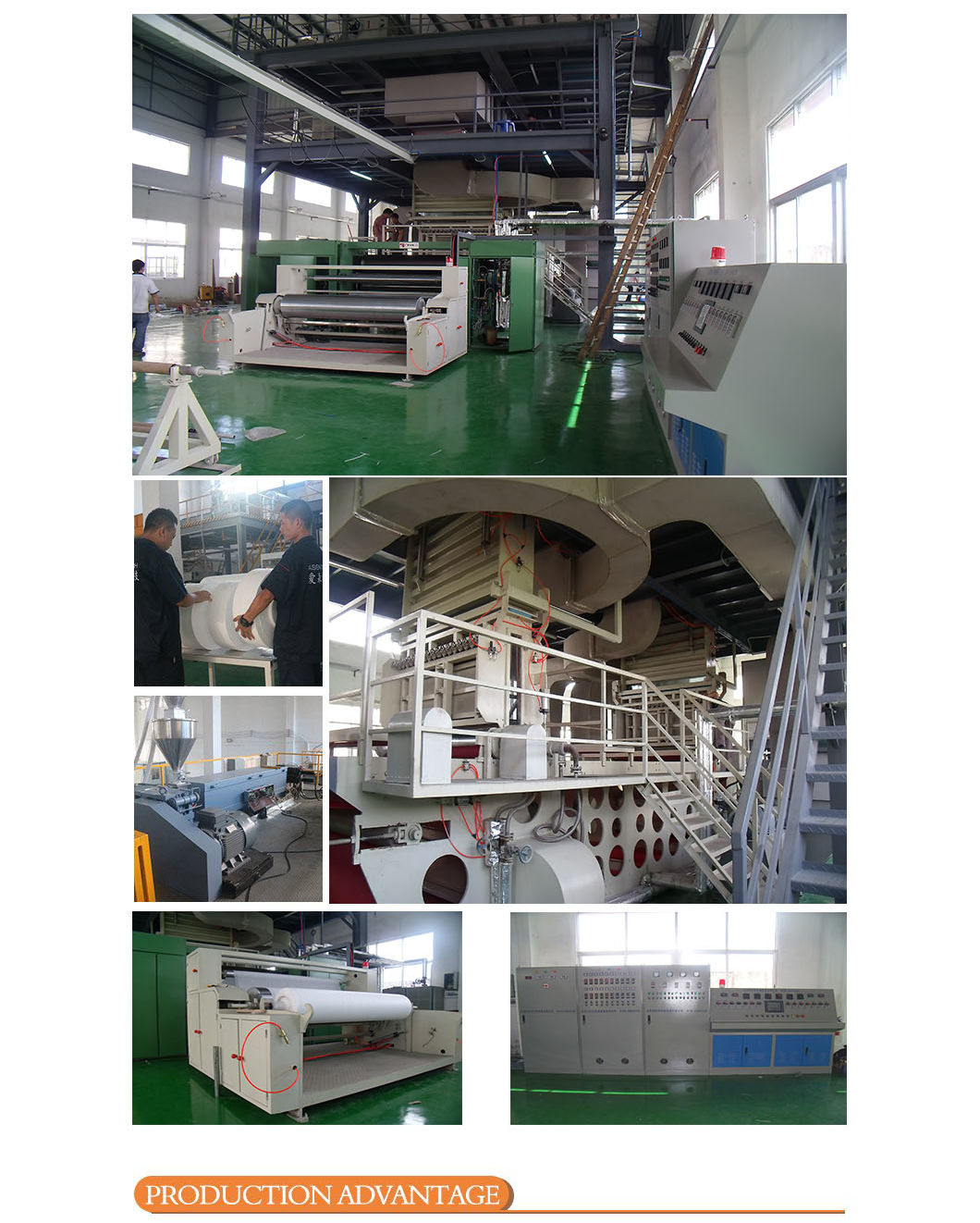 for Surgical Mask Azx-SMMS PP Spunbond Meltblown Composite Non Woven Fabric Making Machine