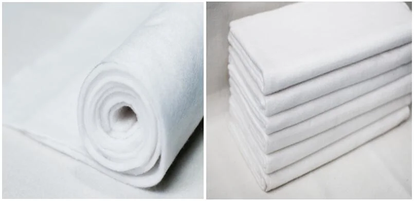 300g Needle Punched Non Woven Polyester Geotextile