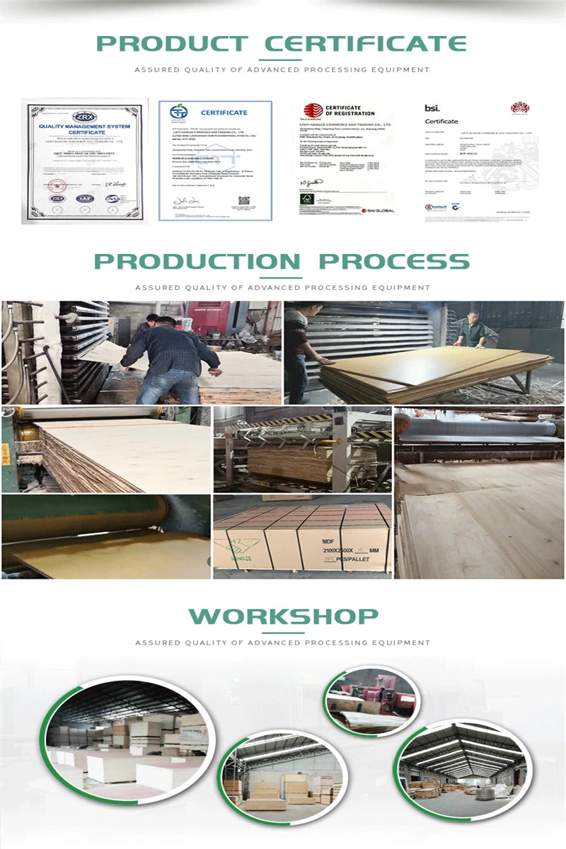 White Melamine HPL Faced Plywood Laminated Plywood for Sale