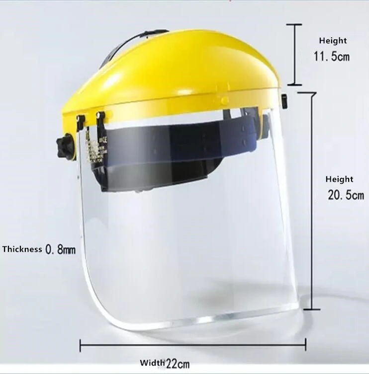 Anti-Fog Face Shield with Aluminum Reinforcements for Children Mask