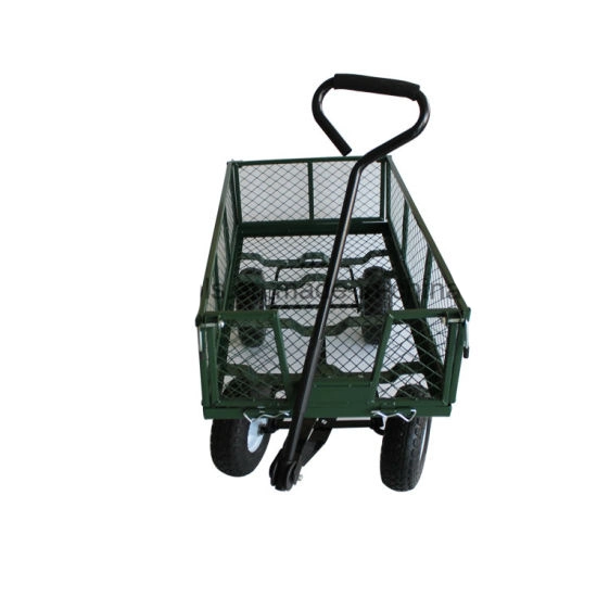 Chinese Manufacturer 500kg Load Capacity Utility Garden Tool Cart Welding Mesh Cart Tc1840