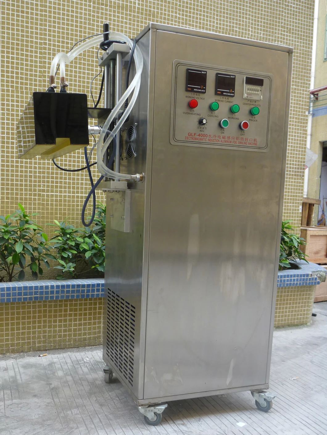 High Speed Induction Bottles Aluminum Foils Sealer