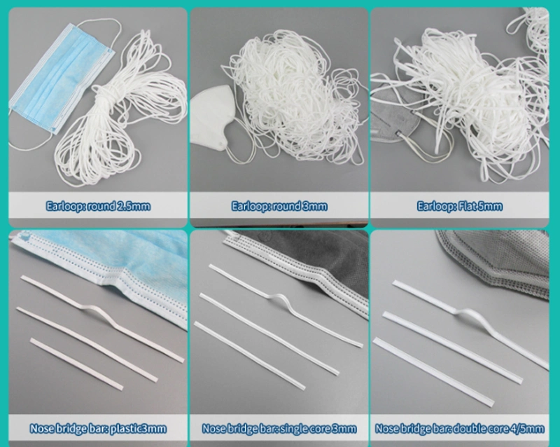 Chinese Suppliers 3 Ply Non-Woven Disposable Face Mask Earloop