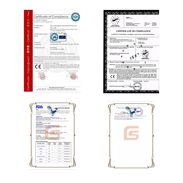 Ready Stock Disposable Non-Woven Fabric Meltblown Fabric 5 Layers 95% Filtration Chinese Standard KN95 Masks