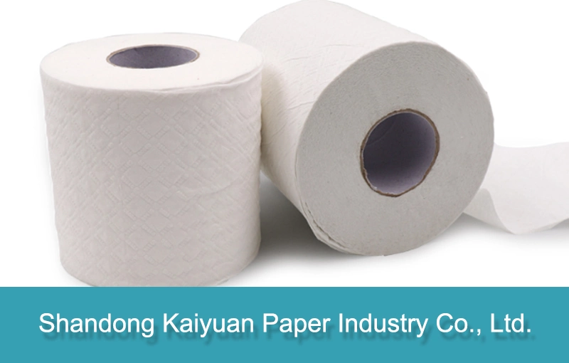 Customized Recycled Pulp Tissue Paper, Soft Toliet Tissue Paper