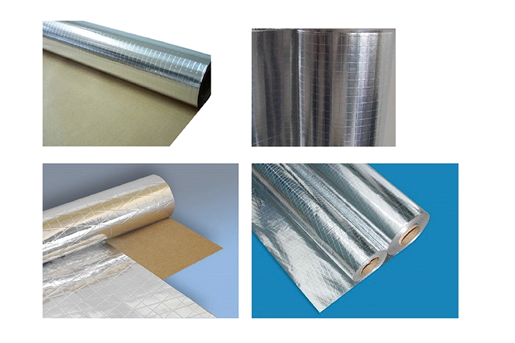 Reinforced Scrim Aluminum Foil Fsk Reflective Roof Insulation Material Fsk