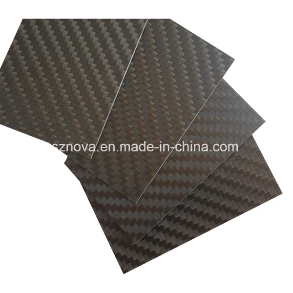 High Quality Customized 3K Carbon Fiber Laminated Sheet 2mm 10mm CNC Cut Carbon Fiber Plate