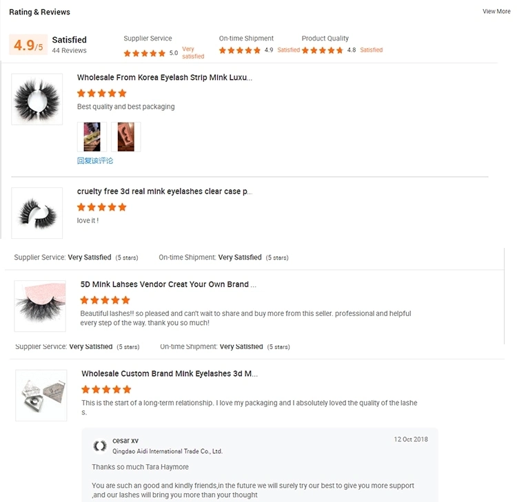 Best Sellingeyelashes 3D Faux Mink Eyelash Supply Your Own Logo Lashes Boxes Lashes Vendor