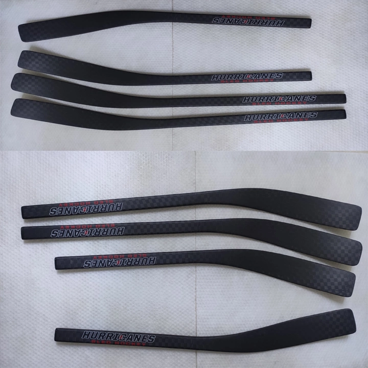 Sled Hockey Stick 100% Carbon Fiber 220g with Carbon Weave Fabric