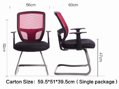 Modern Chinese Mesh Green Back and Bottom Office Chair Premium Mesh Conference Chair Cheap Price