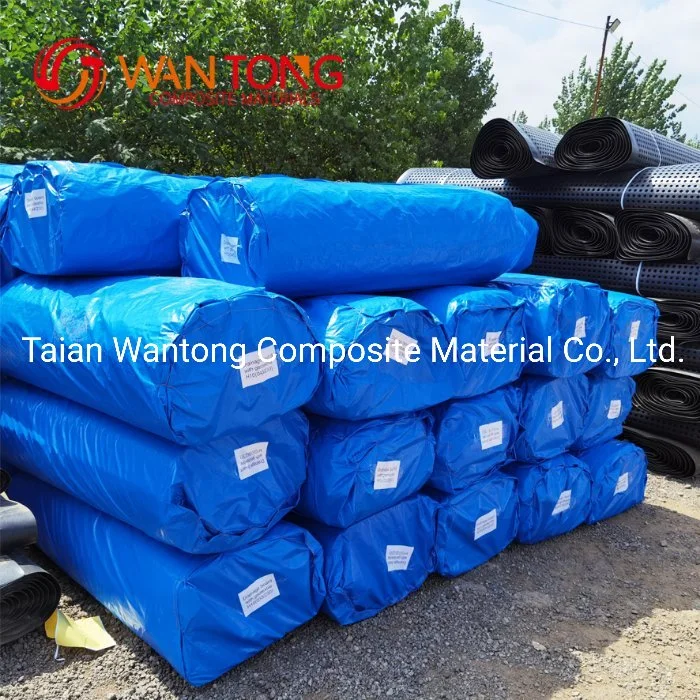 10mm Polypropylene Non-Woven Geotextile 200GSM Composite HDPE Drainage Board