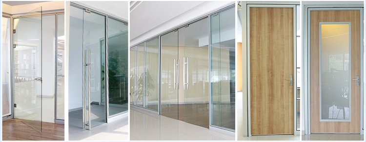 Chinese Distributor Aluminium Office Sliding Tempered Toughened Laminated Glass Walls Partitions