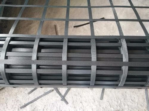 30-150 Kn/M Welding Biaxial Steel-Plastic Composite Geogrid for Soil Reinforcement