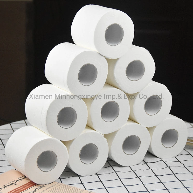 China Manufacturer Roll Tissue Toilet Paper Roll Tissue Bamboo Topilet Paper