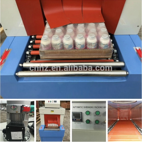 Auto Sealing Shrinking Machine for Pipe Film Wrapping and Packing