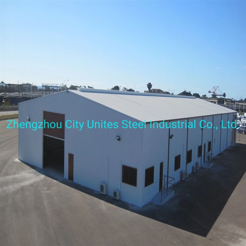HDG Q235 Carbon Steel Peb Structural Building Greenhouse