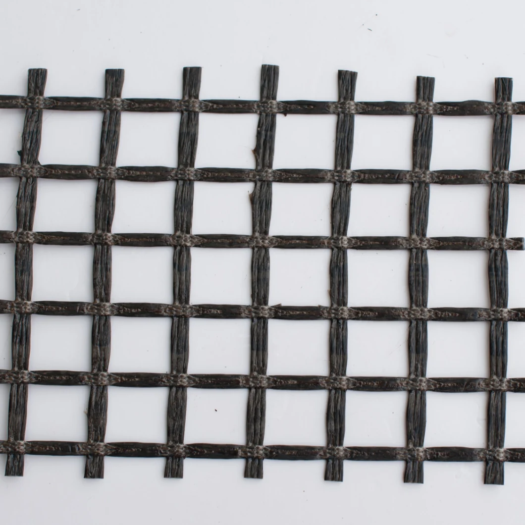 100kn Reinforcements Geogrid Basalt Fiber Geogrid for Rode Base