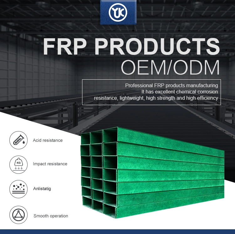Safe and Reliable Fiberglass Products FRP/GRP Gratings for Building Material