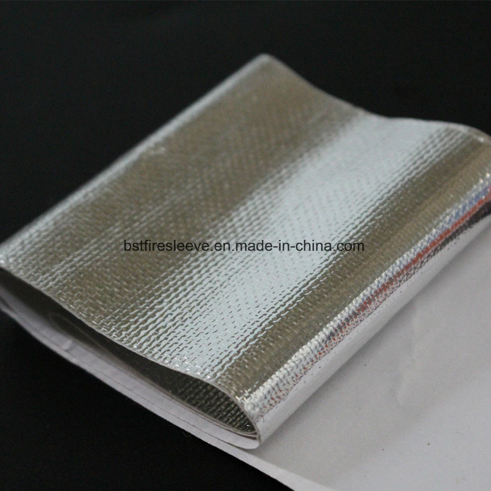 Aluminum Foil Laminated Fiberglass Tape with Silicone Adhesive Backing