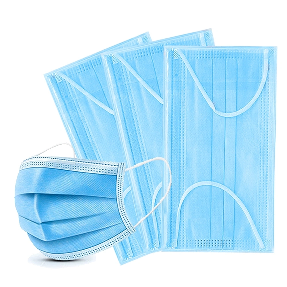 Disposable 3 Ply Face Mask Chinese Mask Manufacturer Supplies High Quality Non-Woven