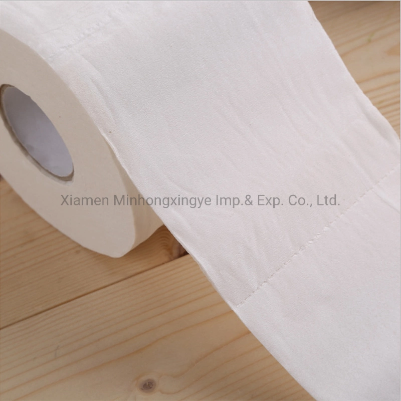 China Manufacturer Roll Tissue Toilet Paper Roll Tissue Bamboo Topilet Paper