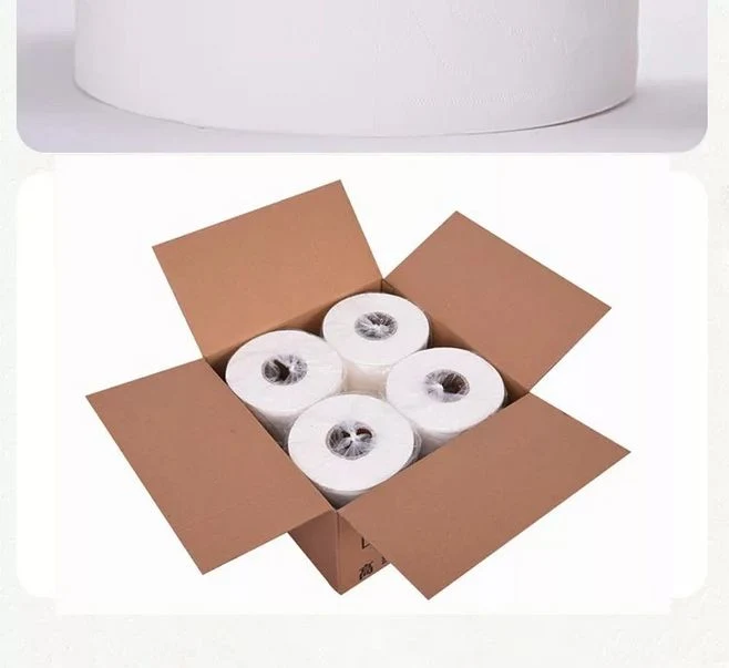 Customsized Wood Soft Pulp Toilet Tissue and Jumbo Roll Tissue & Toilet Tissue Paper 100% Recycle Pulp Mother Tissue Paper Parent Jumbo Roll Toilet Paper