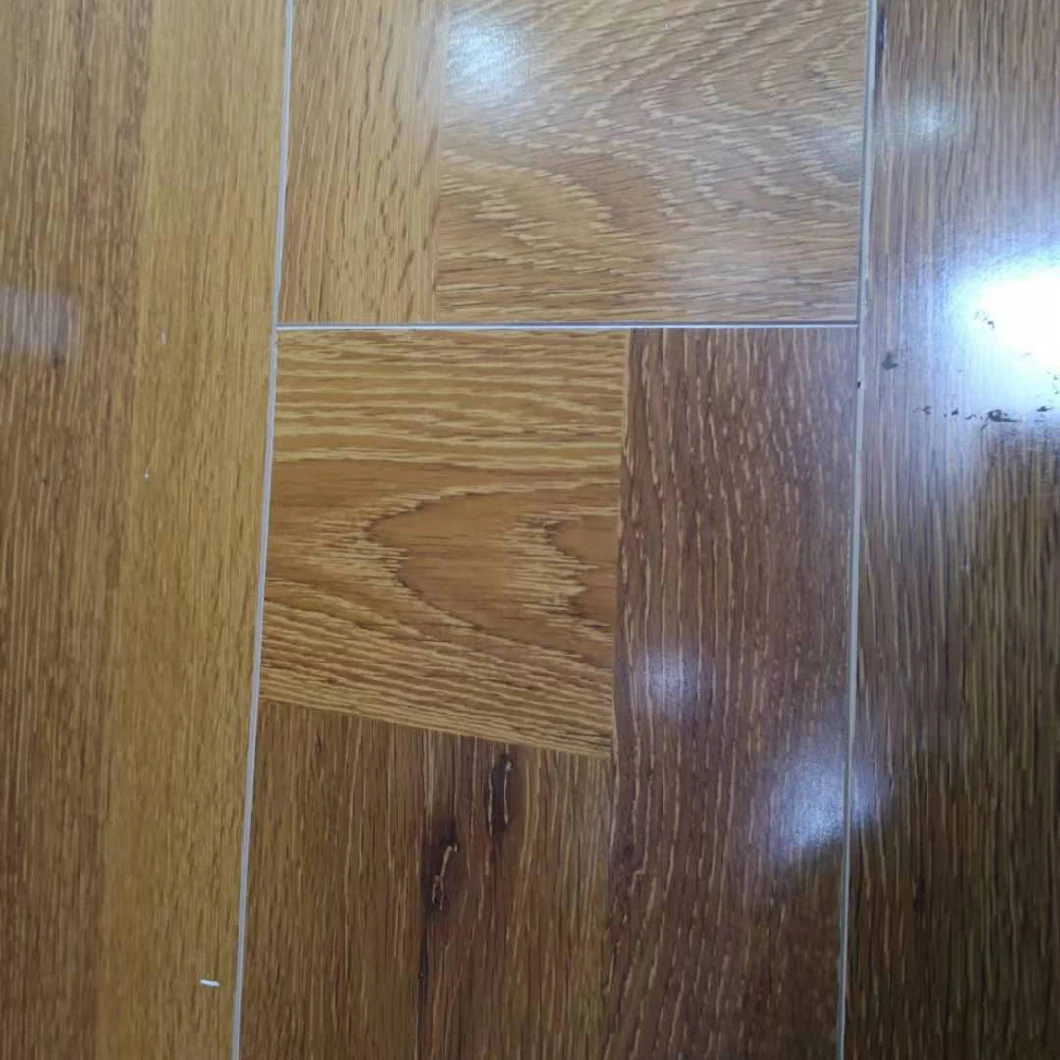 Raised Texture Wood Grain Composite Laminated Flooring 8mm 10mm 12mm