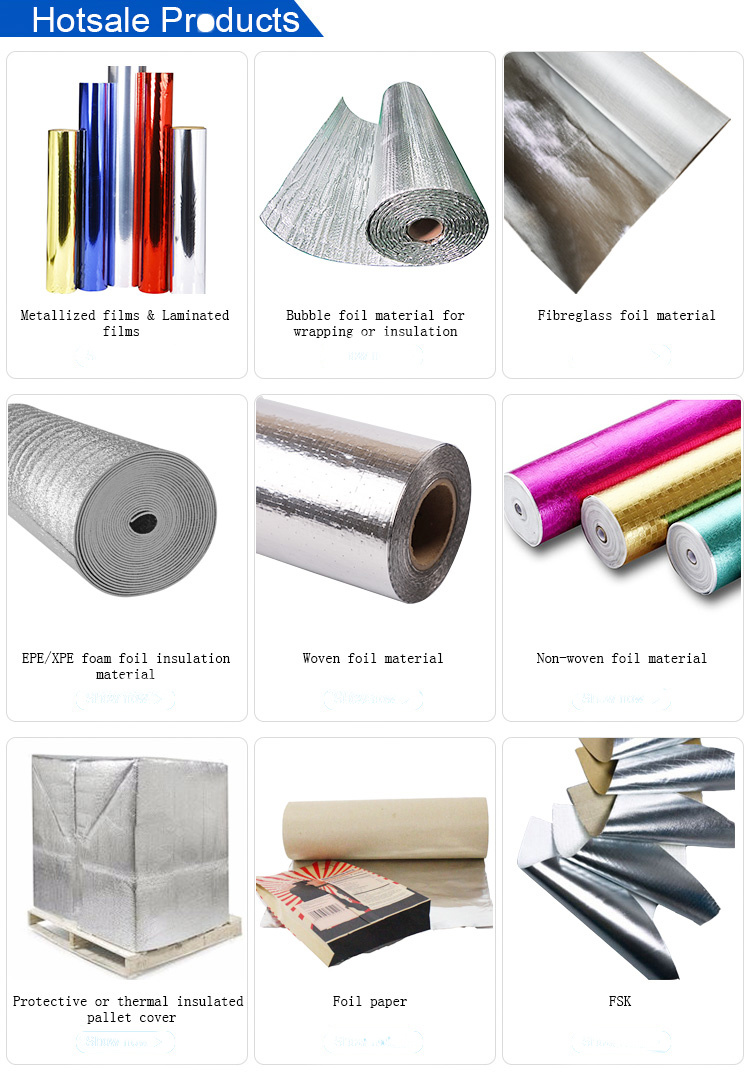 Non-Combustible Kraft Paper Scrim Aluminum Foil Facing for HVAC