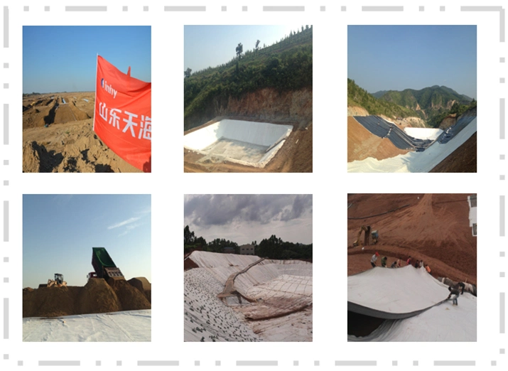 Earthwork Building Polyester Nonwoven Geotextile 200G/M2 for Highway