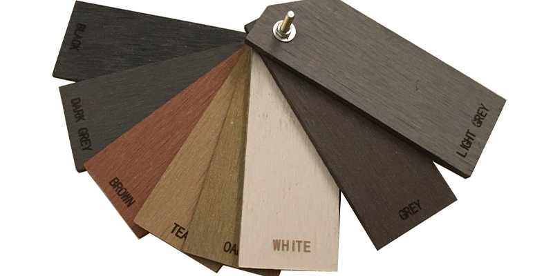 UV Stable WPC Flooring Lightweight Composite Decking Wood Plastic Composite Material Backyard Flooring Plank