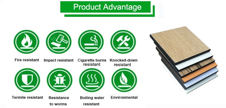 High Pressure Laminate Plate High Glossy HPL Laminates Brush HPL Laminates