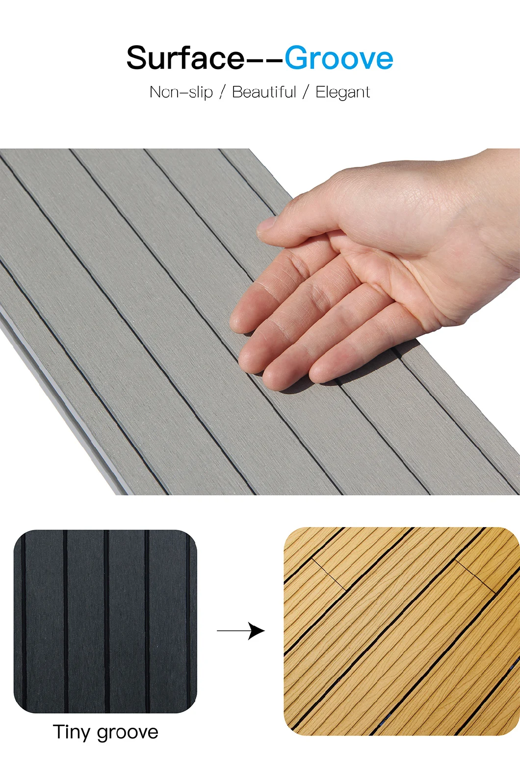 Building Material Wood Plastic Composite Composite Decking