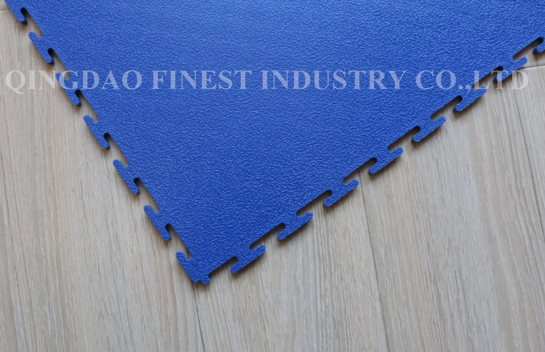 Antislip PVC Flooring Rubber Flooring, Interlocking PVC Garage Floor Mat