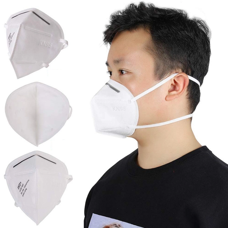 Ready Stock Disposable Non-Woven Fabric Meltblown Fabric 5 Layers 95% Filtration Chinese Standard KN95 Masks