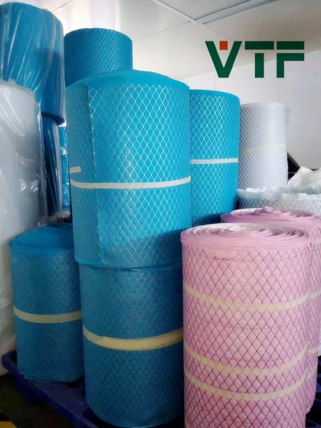 G3 G4 Wire Mesh Laminated Air Pre Filter Fabric Roll Media for Panel Filter