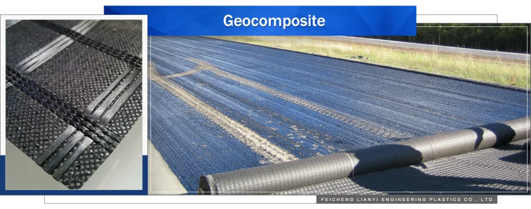 Asphalt Reinforcement Geogrid Composite with Geotextile Road Subgrade and Asphalt Layer Reinforcement Crack Control Manufacturer Supplier