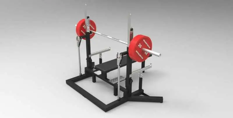 Workout Weight Bench & Squat Rack Stand Weight Lifting Bench
