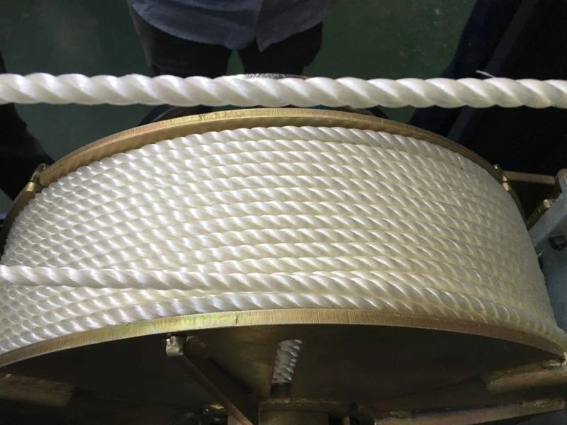 Monofilament Danline Rope Making Machine Twist Plastic Rope Machine