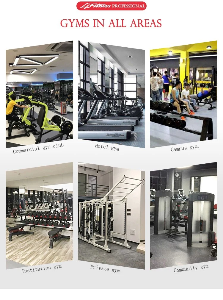 Weight Stack Style Lat Pulldown Low Pulley Gym Use Sports Machine with Customized Color