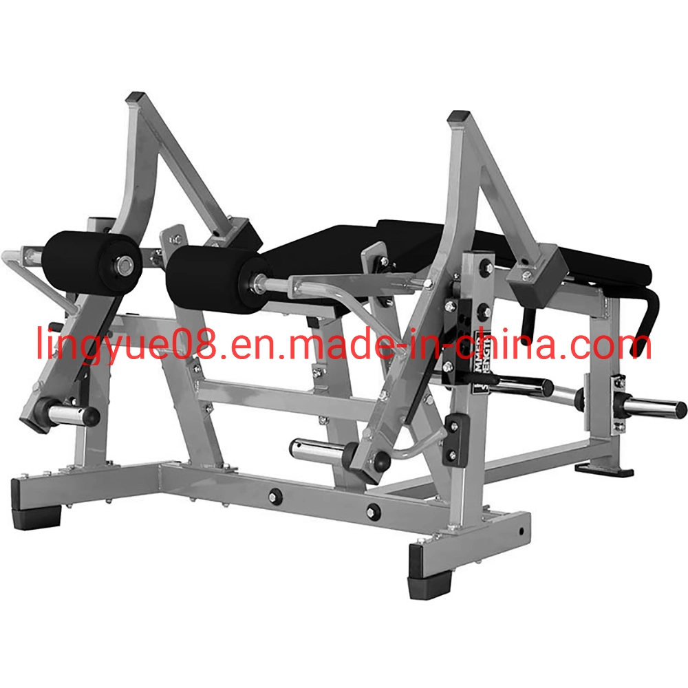 Professional Gym Fitness Equipment Plate Loaded Hammer Strength ISO-Lateral Leg Curl L-918