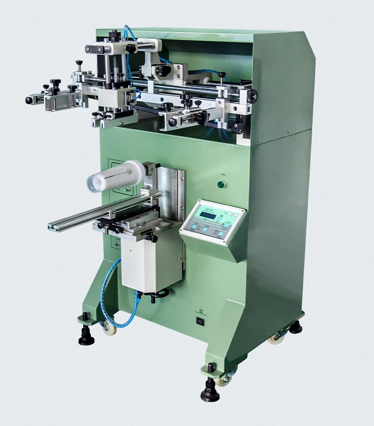 Syringe Scale Curved Surface Silk Screen Printing Machine Syringe Curved Surface Silk Screen Printing Machine Syringe Cylinder Circular Surface Printing Machine